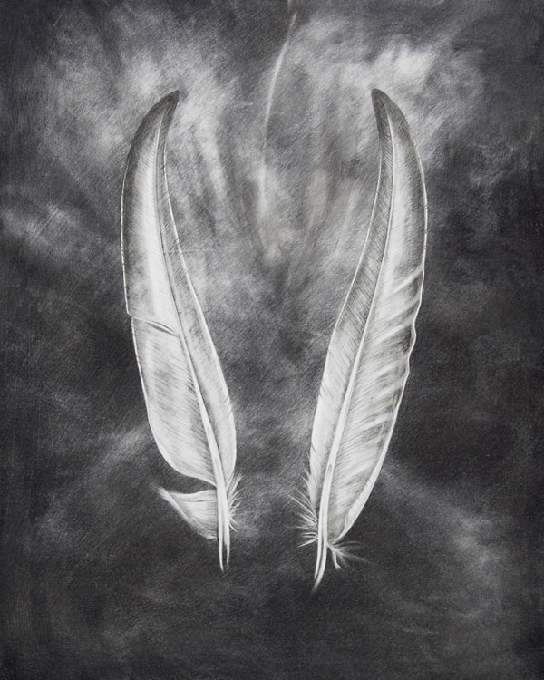 Horicon #2, Graphite on Panel, 10" x 8", 2008