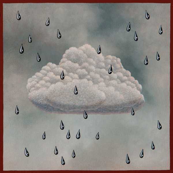 Anthonly Pessler - Cloud #12, Oil on Panel, 6" x 6", 2013