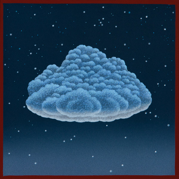 Anthonly Pessler - Cloud #13, Oil on Panel, 6" x 6", 2013